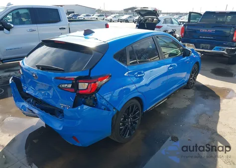 2024 Subaru Impreza Rs 5-Door из США, поврежденный, VIN JF1GUHJC2R8860979
